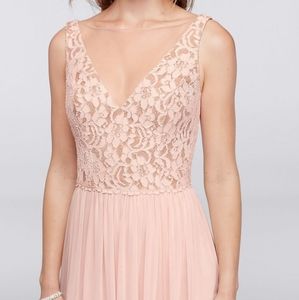 David’s Bridal Bridesmaid Dress Petal Pink